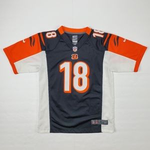 Nike On Field Jersey Cincinnati Bengals 18 Green Youth Large